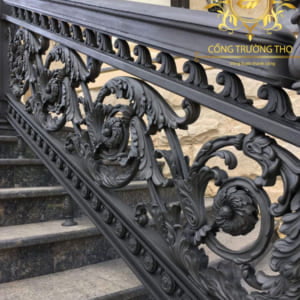 Cầu thang Gang đúc CTG03