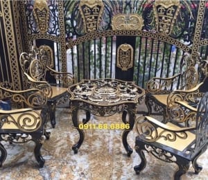 Bàn ghế sân vườn 07