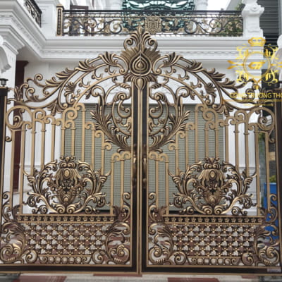 Cổng Nhôm Đúc TT34