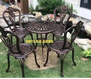 Bàn ghế sân vườn 07