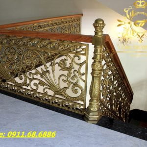 Cầu thang nhôm Thi công thực tế