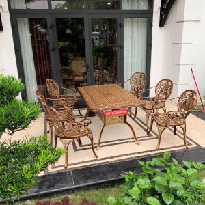 Bàn ghê sân vườn 03