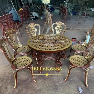 Bàn ghế sân vườn 04